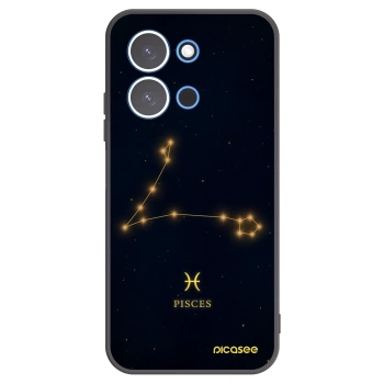 Picasee silikónový čierny obal pre Xiaomi Redmi 15C 4G - PISCES
