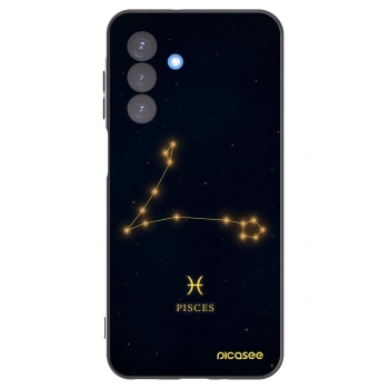 Picasee silikónový čierny obal pre Samsung Galaxy A17 5G - PISCES