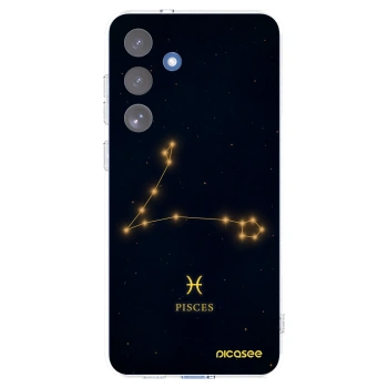 Picasee silikónový prehľadný obal pre Samsung Galaxy S25 FE 5G - PISCES