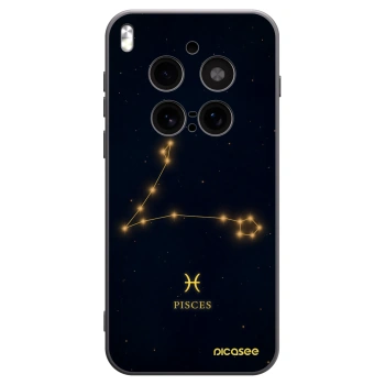 Picasee silikónový čierny obal pre Vivo X300 Pro - PISCES