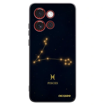 Picasee silikónový čierny obal pre Motorola Edge 60 Neo 5G - PISCES