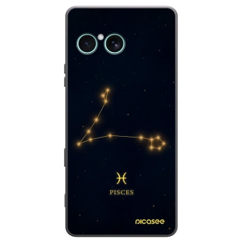 Picasee silikónový čierny obal pre Sony Xperia 10 VII - PISCES