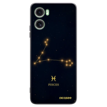 Picasee silikónový čierny obal pre Motorola Moto G06 - PISCES