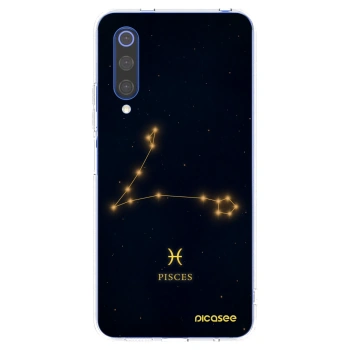 Picasee silikónový prehľadný obal pre Xiaomi Mi 9 SE - PISCES
