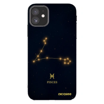 Picasee silikónový prehľadný obal pre Apple iPhone 11 - PISCES