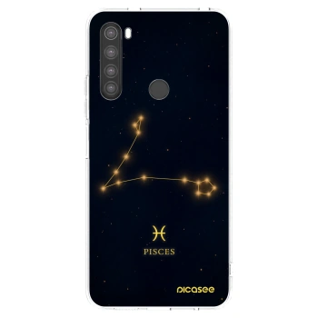 Picasee silikónový prehľadný obal pre Xiaomi Redmi Note 8 - PISCES