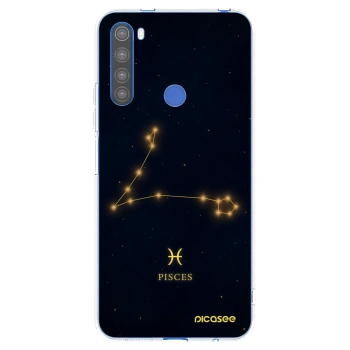 Picasee silikónový prehľadný obal pre Xiaomi Redmi Note 8T - PISCES