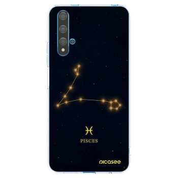 Picasee silikónový prehľadný obal pre Huawei Nova 5T - PISCES