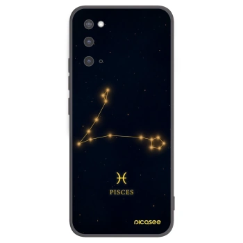 Picasee silikónový čierny obal pre Samsung Galaxy S20 G980F - PISCES