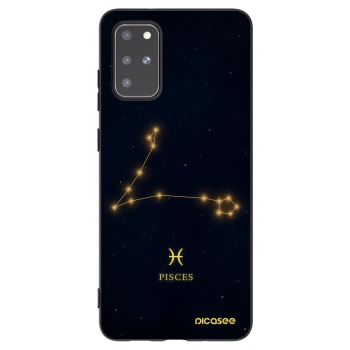 Picasee silikónový čierny obal pre Samsung Galaxy S20+ G985F - PISCES