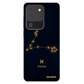 Picasee silikónový prehľadný obal pre Samsung Galaxy S20 Ultra 5G G988F - PISCES