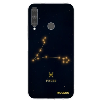Picasee silikónový prehľadný obal pre Huawei P40 Lite E - PISCES