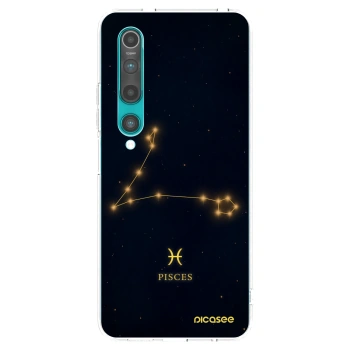 Picasee silikónový prehľadný obal pre Xiaomi Mi 10 - PISCES