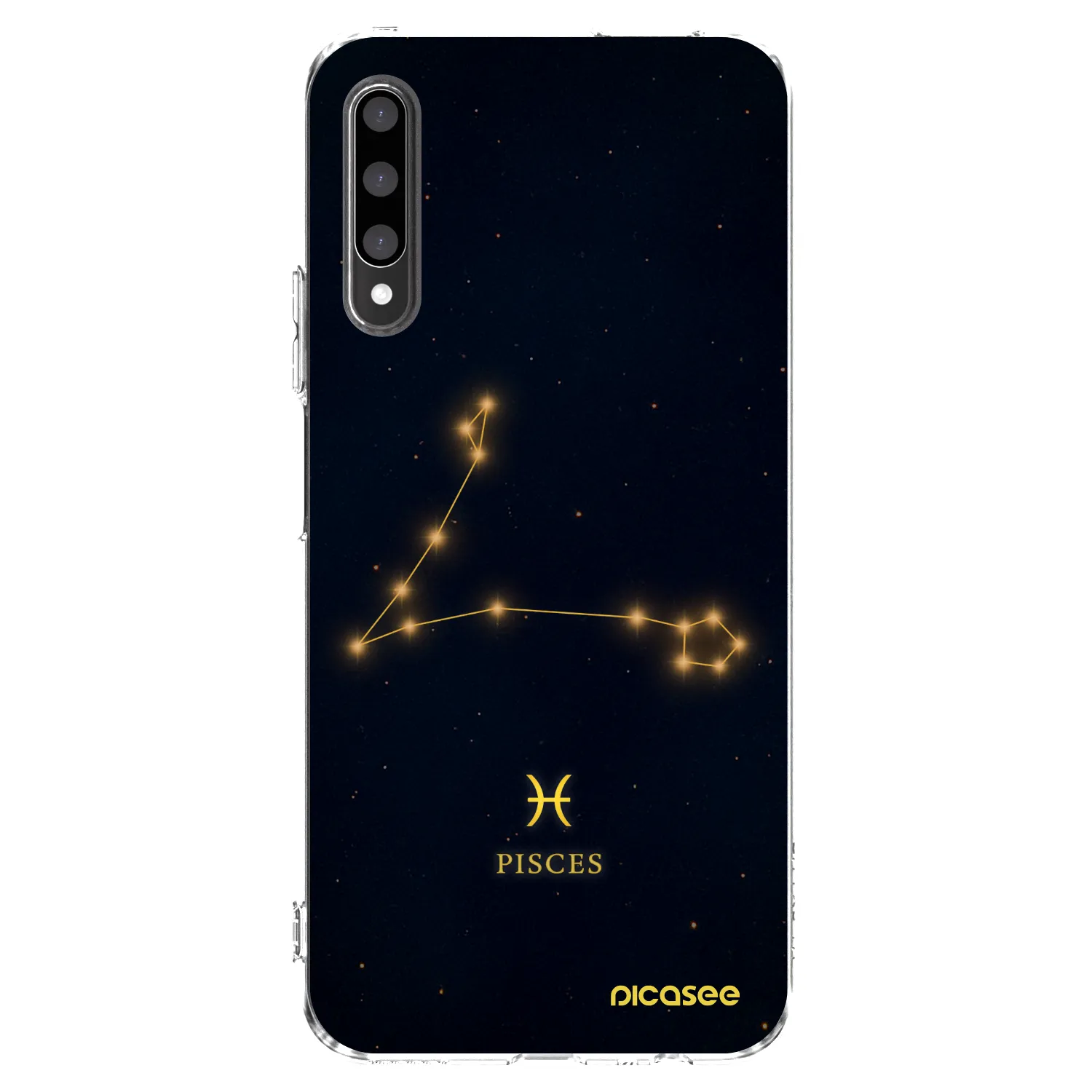 Picasee silikónový prehľadný obal pre Honor 9X Pro - PISCES