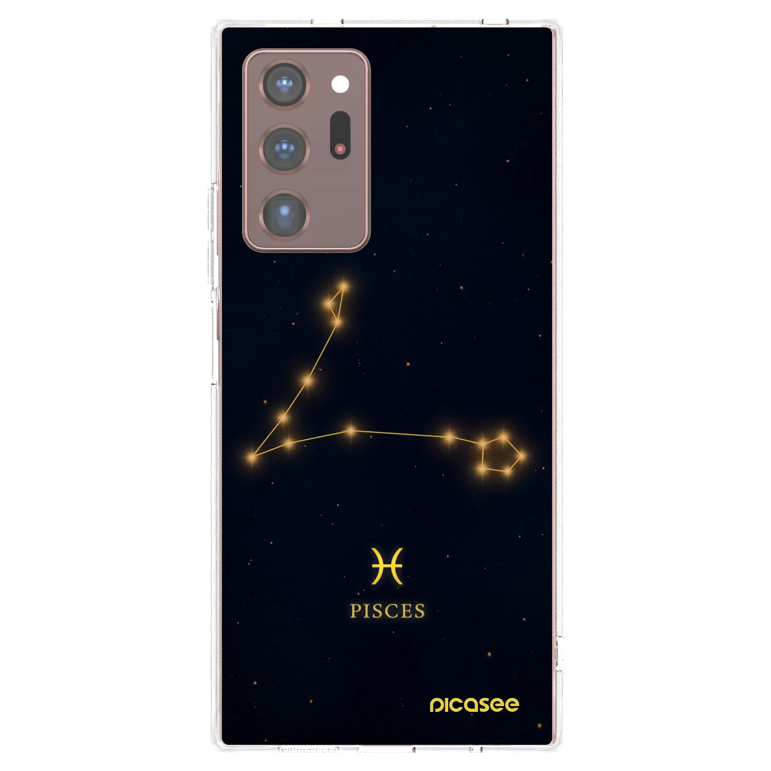 Picasee silikónový prehľadný obal pre Samsung Galaxy Note 20 Ultra - PISCES