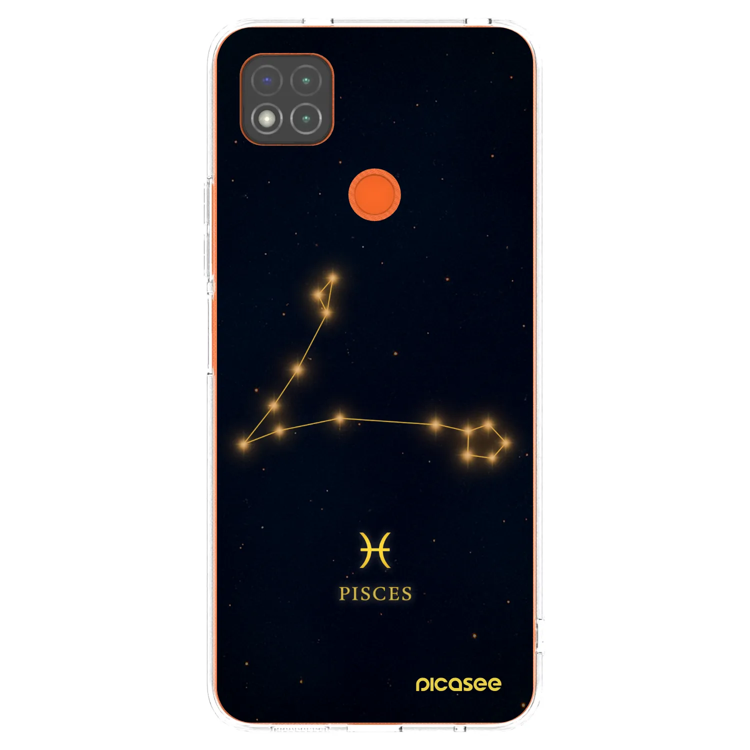 Picasee silikónový prehľadný obal pre Xiaomi Redmi 9C - PISCES