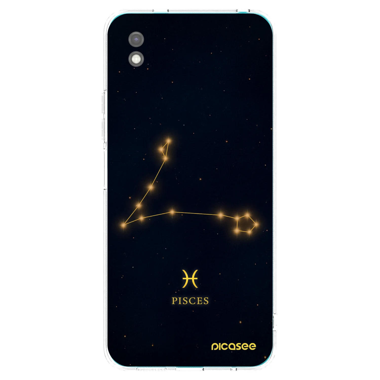 Picasee silikónový čierny obal pre Xiaomi Redmi 9A - PISCES