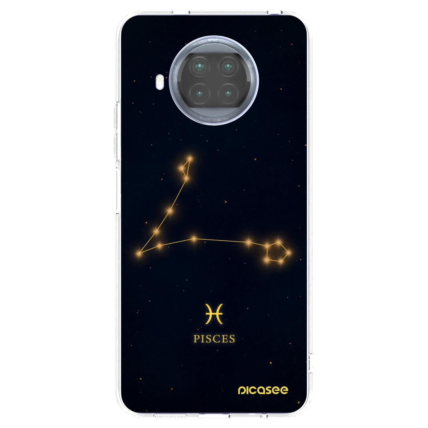 Picasee silikónový prehľadný obal pre Xiaomi Mi 10T Lite - PISCES