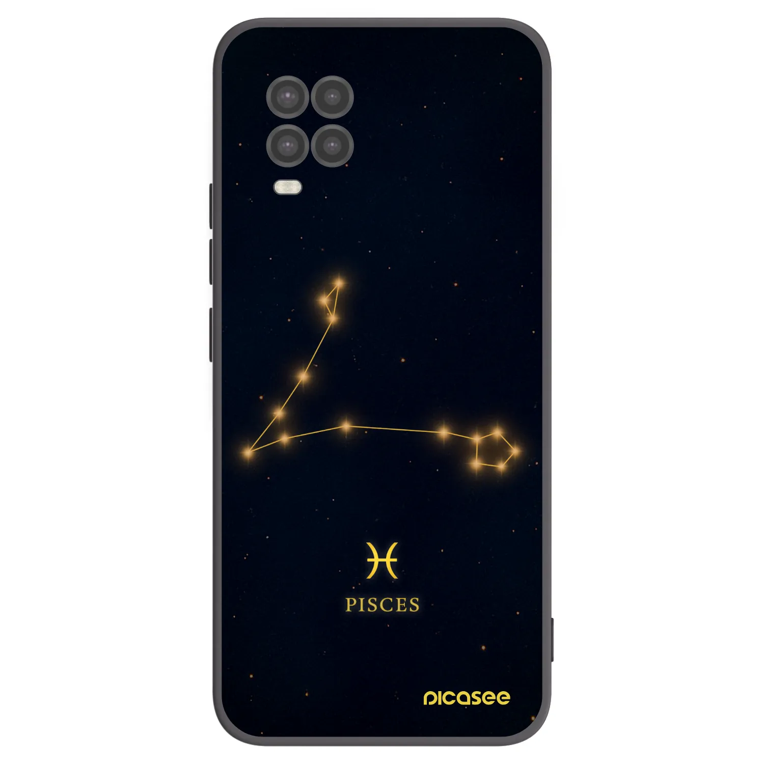 Picasee silikónový čierny obal pre Xiaomi Mi 10 Lite - PISCES