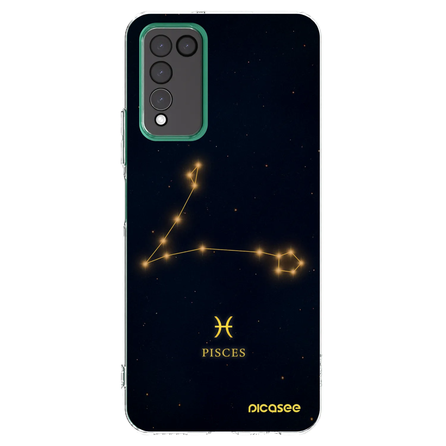 Picasee silikónový prehľadný obal pre Honor 10X Lite - PISCES