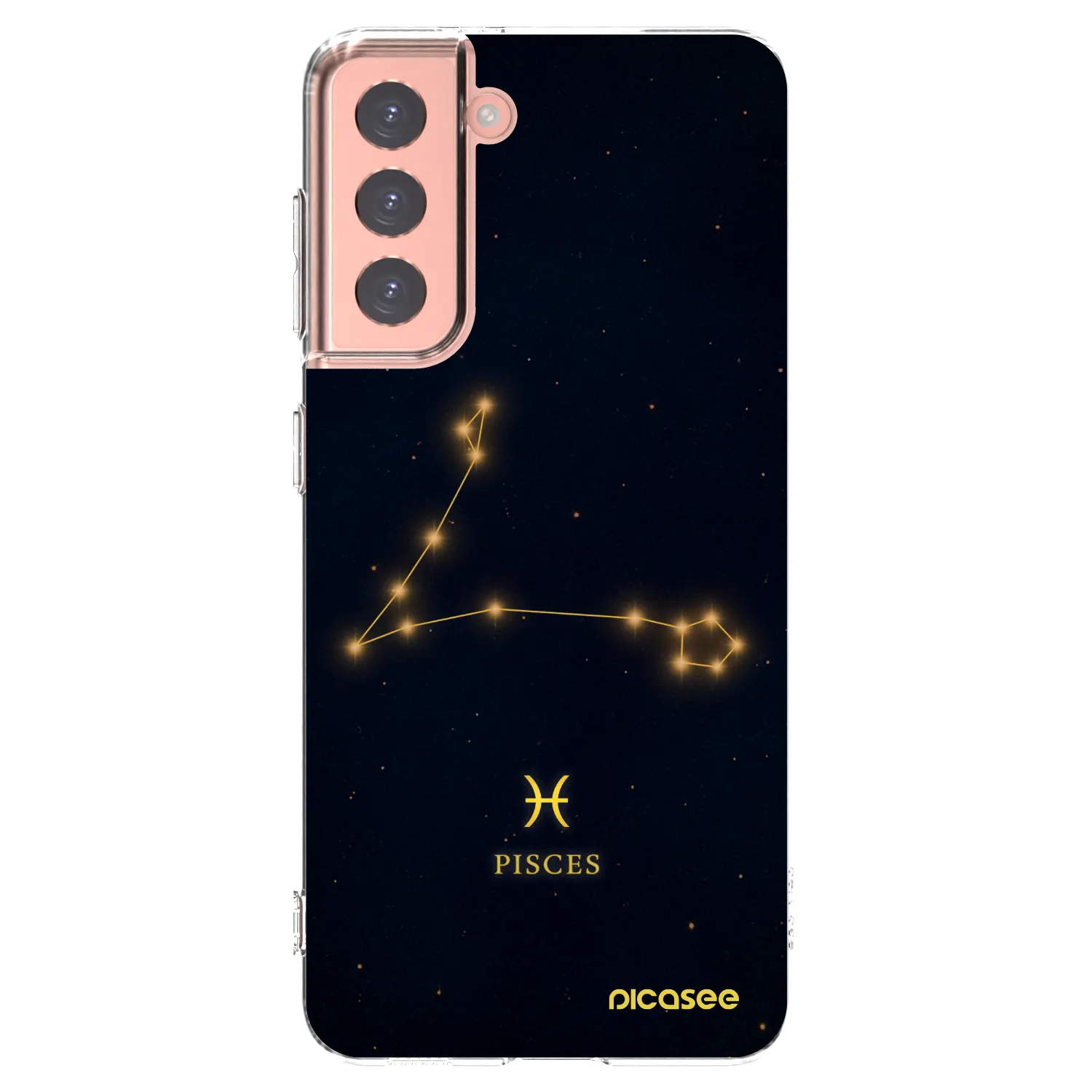 Silikónový prehľadný obal pre Samsung Galaxy S21 5G G991B - PISCES