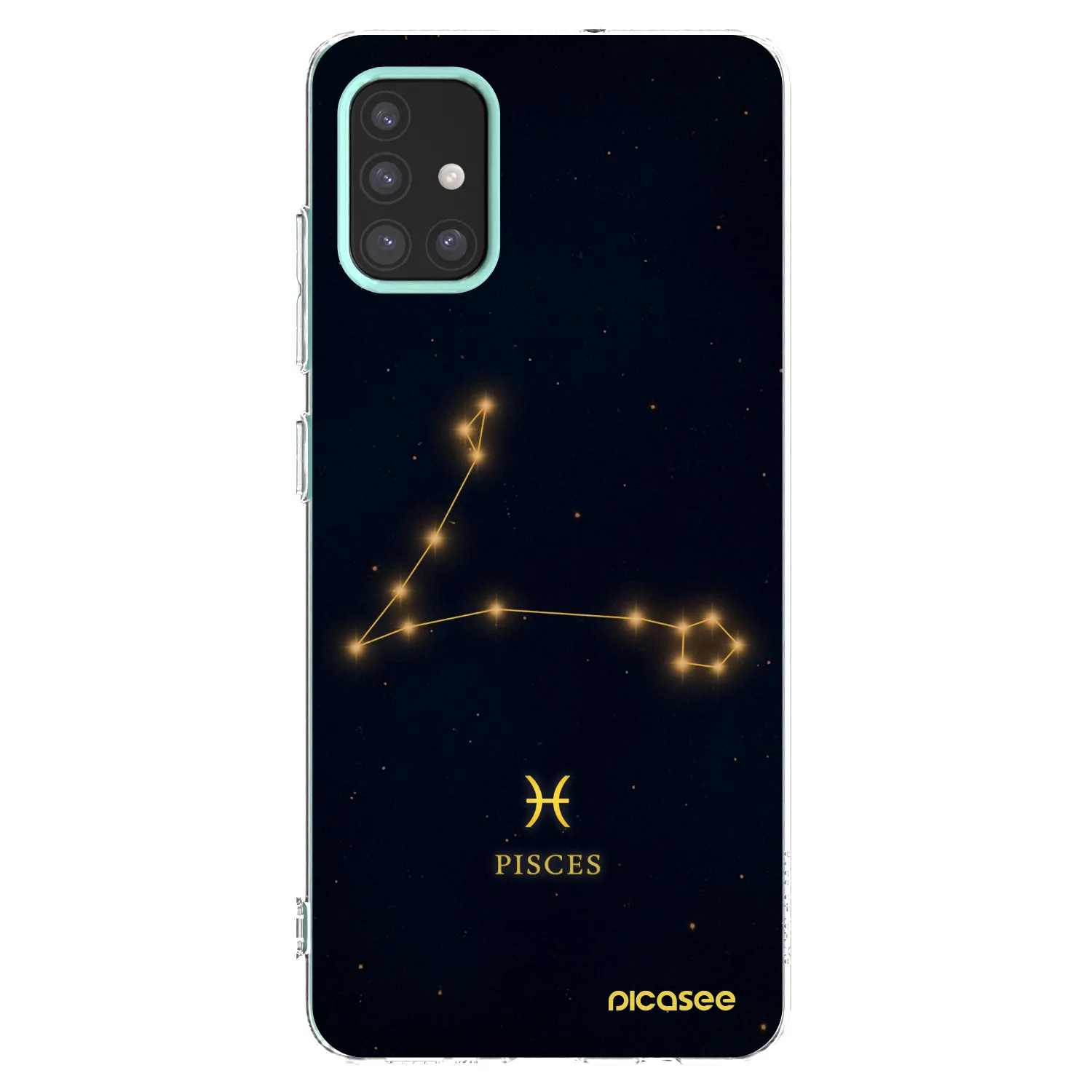 Picasee silikónový prehľadný obal pre Samsung Galaxy M31s - PISCES