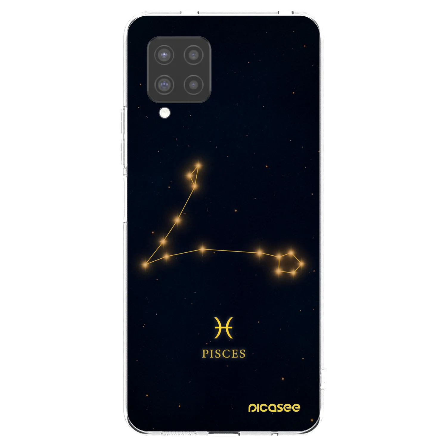 Picasee silikónový prehľadný obal pre Samsung Galaxy A42 A426B - PISCES