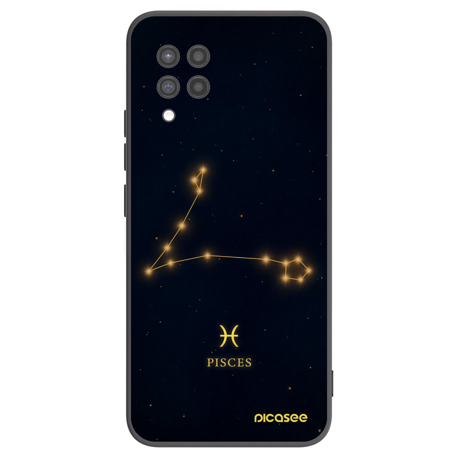 Picasee silikónový čierny obal pre Samsung Galaxy A42 A426B - PISCES