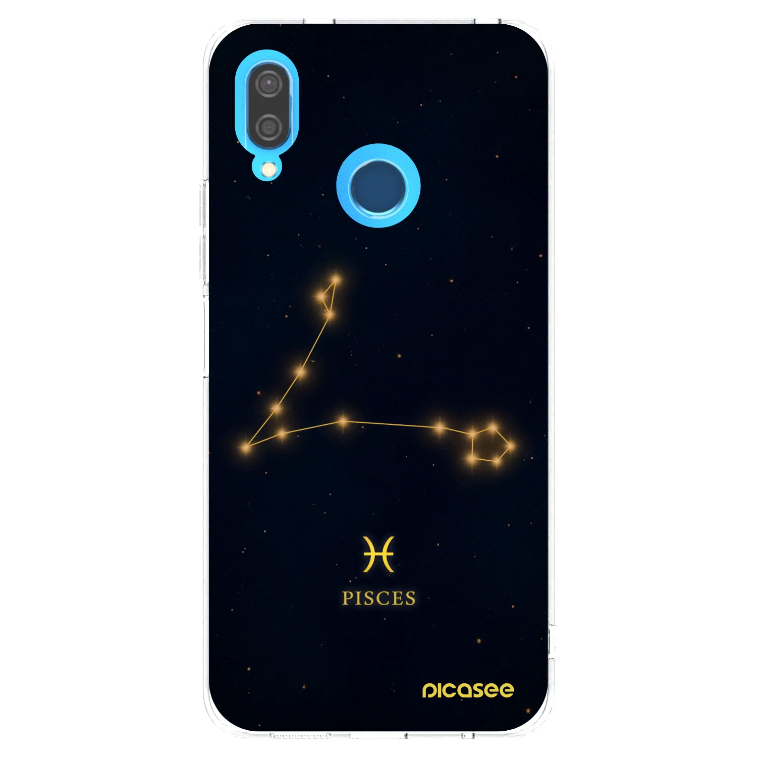 Picasee silikónový prehľadný obal pre Huawei P20 Lite - PISCES
