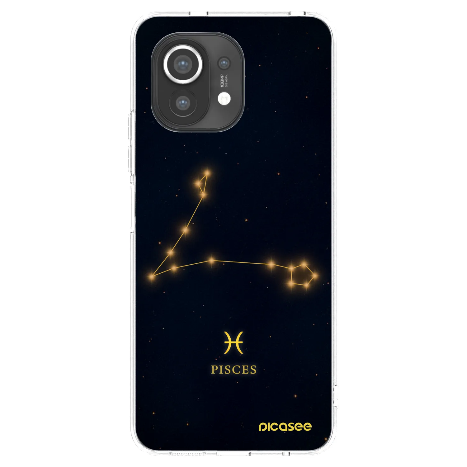 Picasee silikónový prehľadný obal pre Xiaomi Mi 11 - PISCES