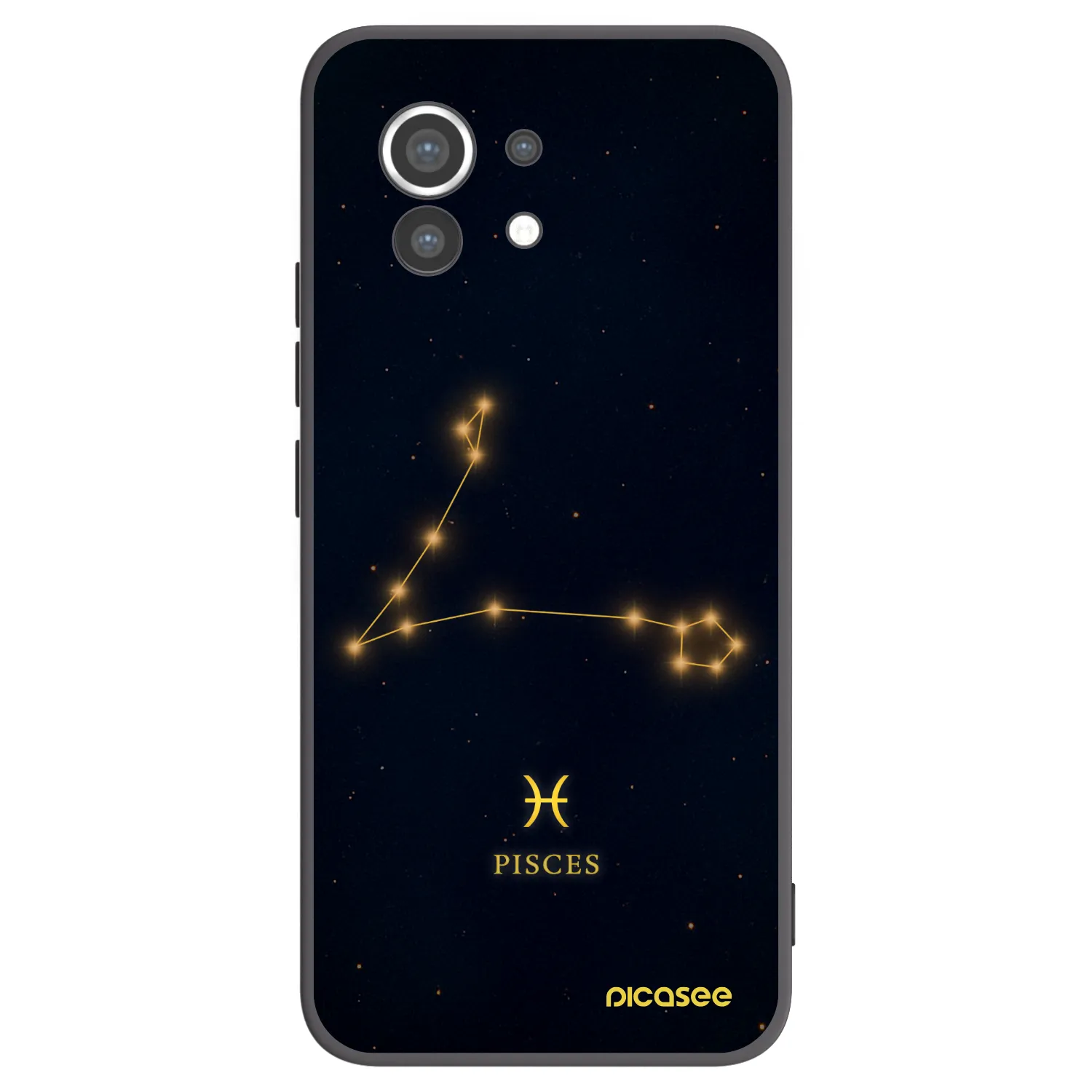 Picasee silikónový čierny obal pre Xiaomi Mi 11 - PISCES