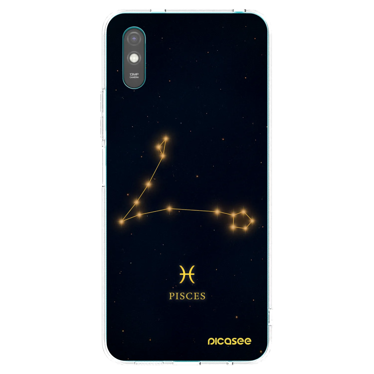 Picasee silikónový prehľadný obal pre Xiaomi Redmi 9AT - PISCES
