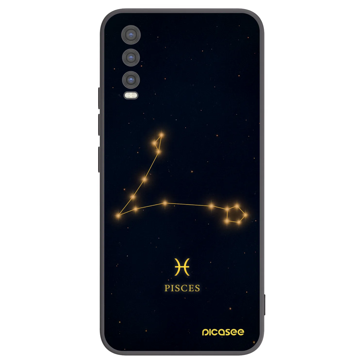 Picasee silikónový čierny obal pre Vivo Y20s - PISCES