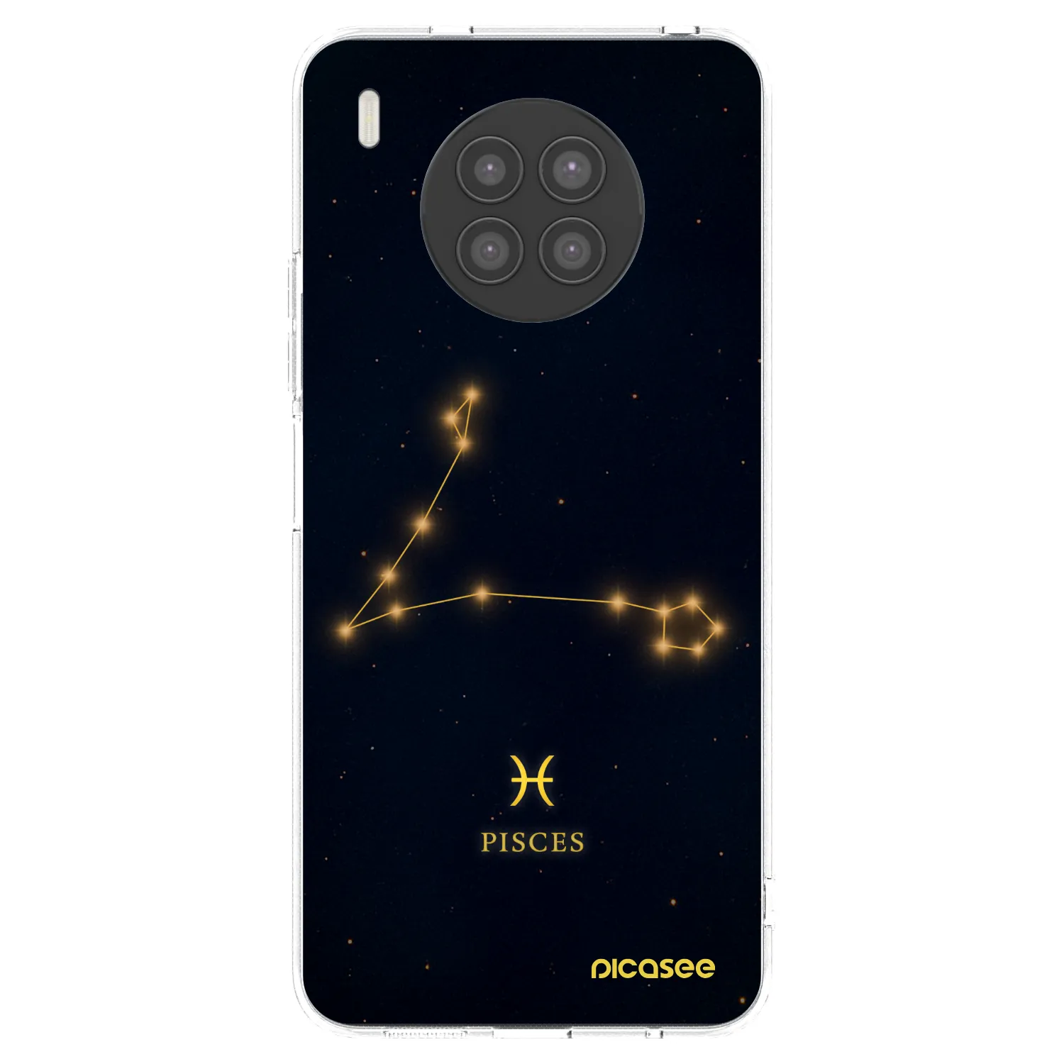 Picasee silikónový prehľadný obal pre Huawei Nova 8i - PISCES