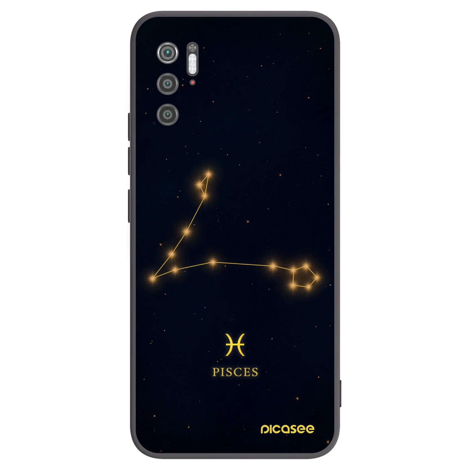 Picasee silikónový čierny obal pre Xiaomi Poco M3 Pro 5G - PISCES