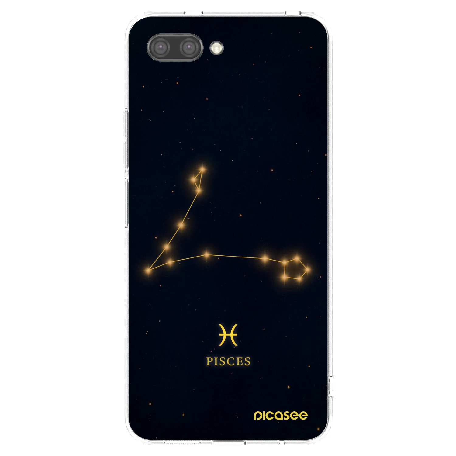 Picasee silikónový prehľadný obal pre Honor 10 - PISCES