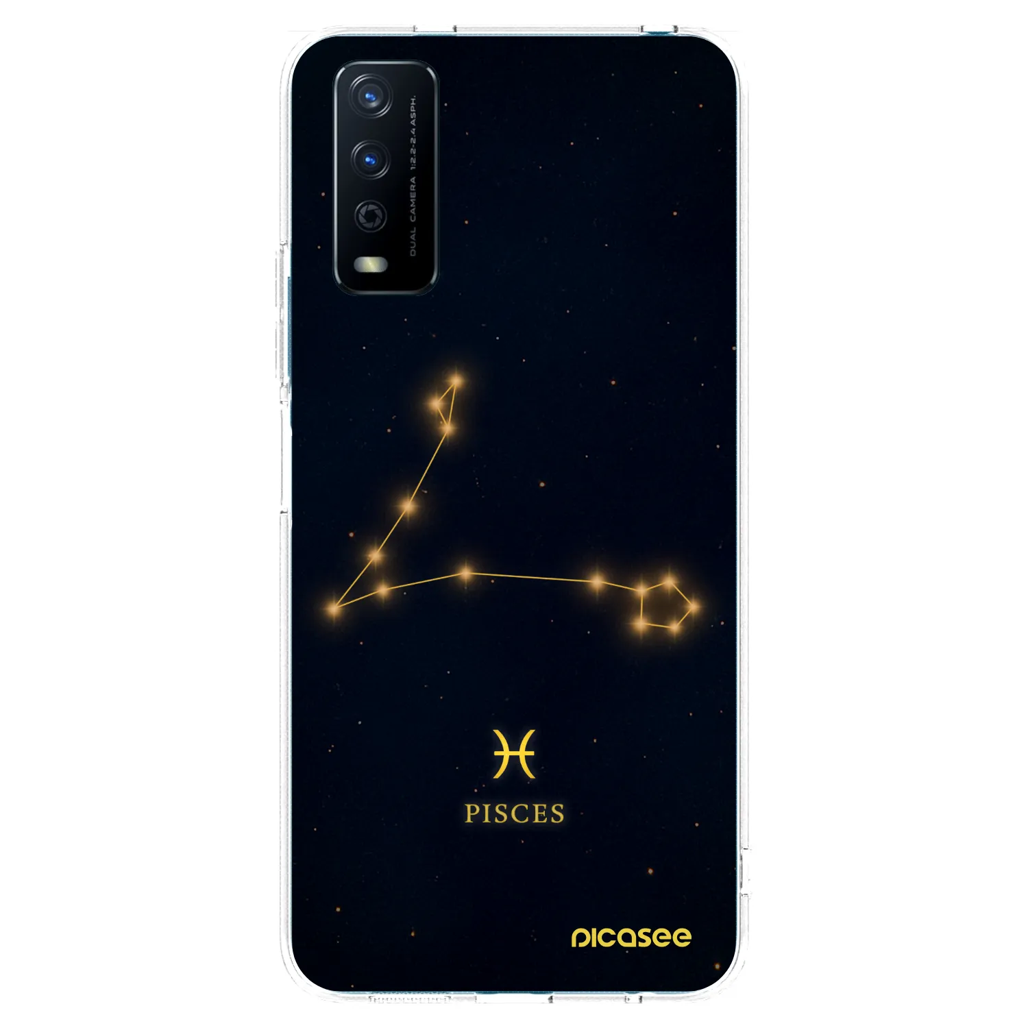 Picasee silikónový prehľadný obal pre Vivo Y11s - PISCES