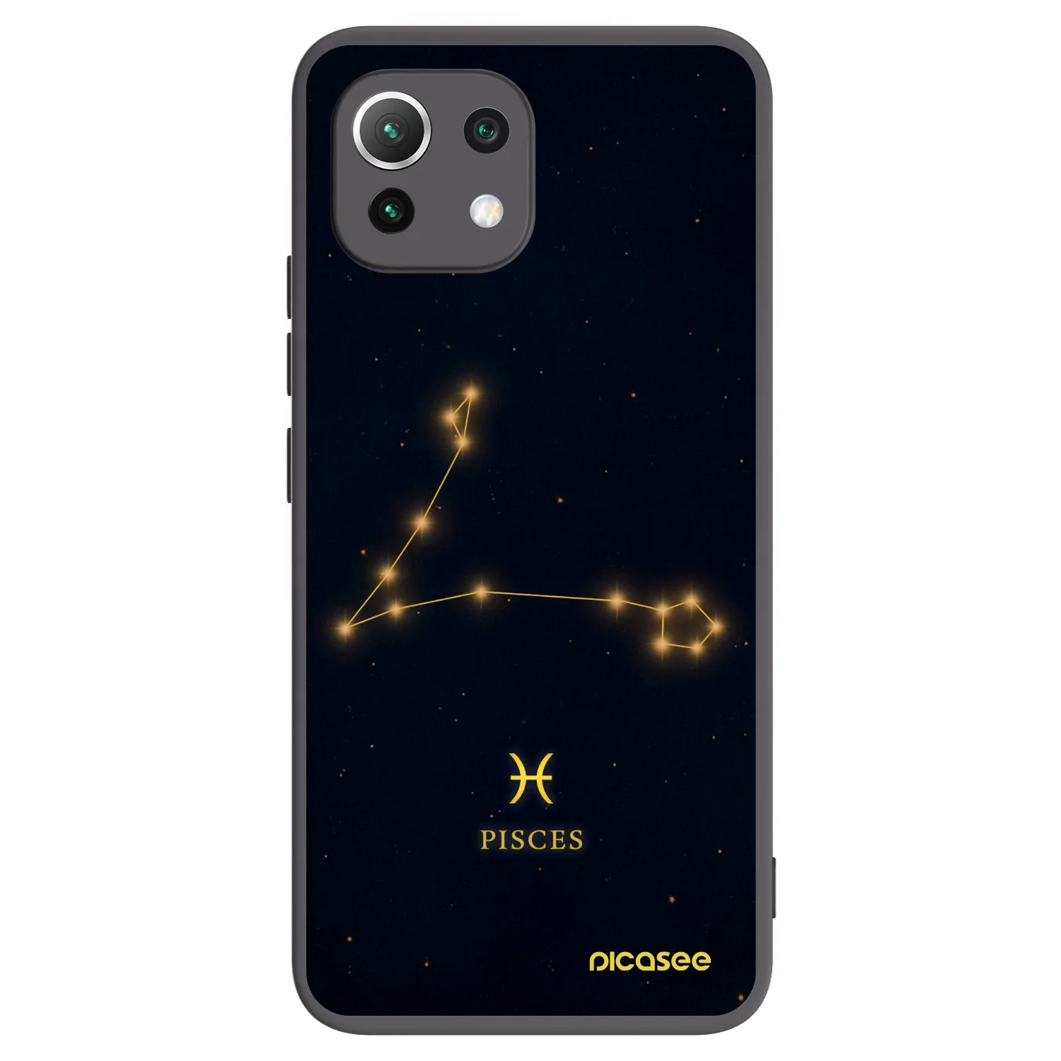 Picasee silikónový čierny obal pre Xiaomi 11 Lite 5G NE - PISCES
