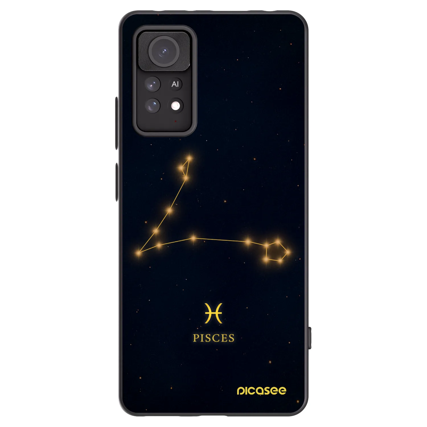 Picasee silikónový čierny obal pre Xiaomi Redmi Note 11 Pro - PISCES