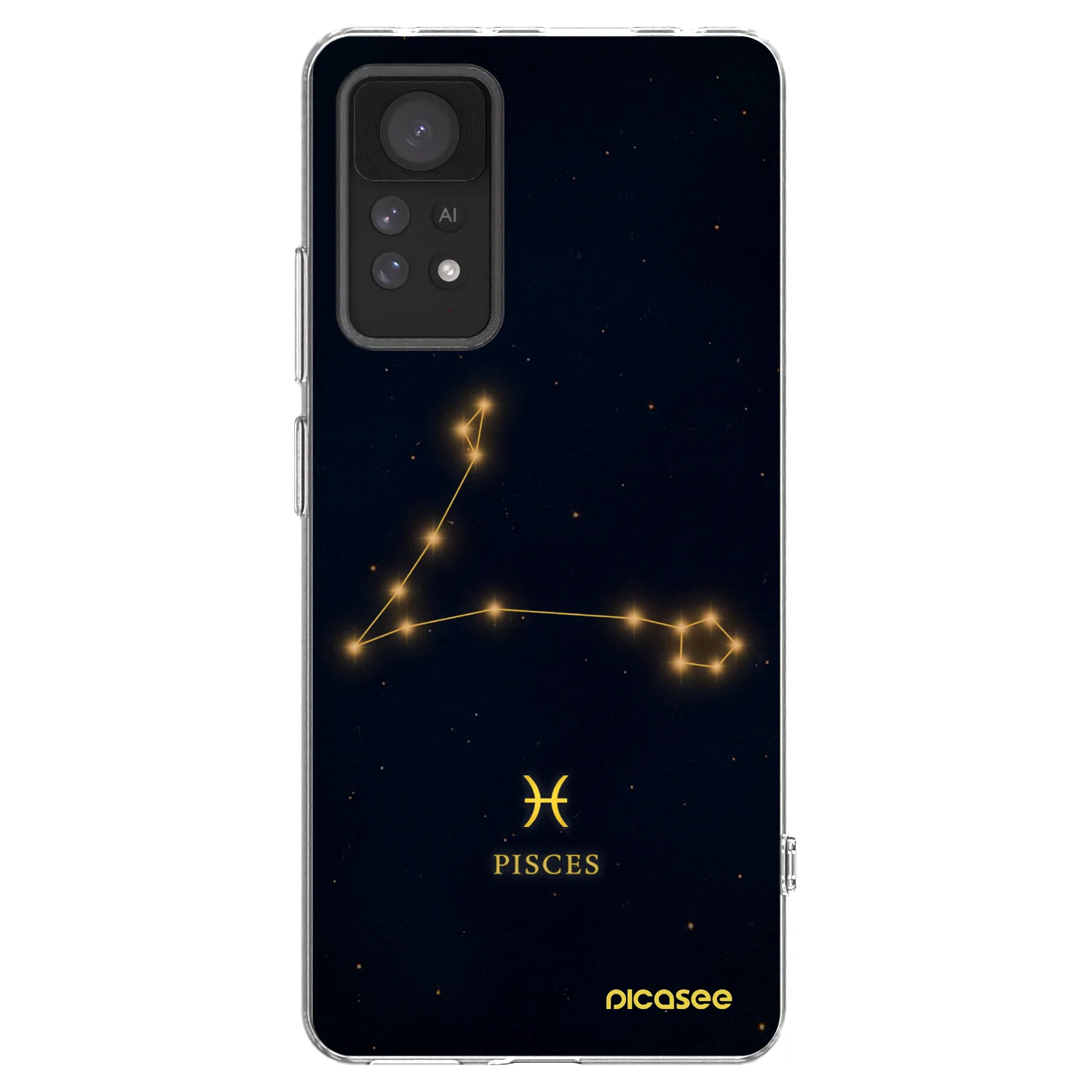 Picasee silikónový prehľadný obal pre Xiaomi Redmi Note 11 Pro 5G - PISCES