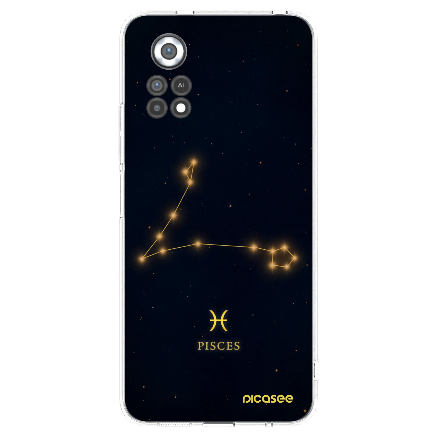 Picasee silikónový prehľadný obal pre Xiaomi Poco X4 Pro 5G - PISCES