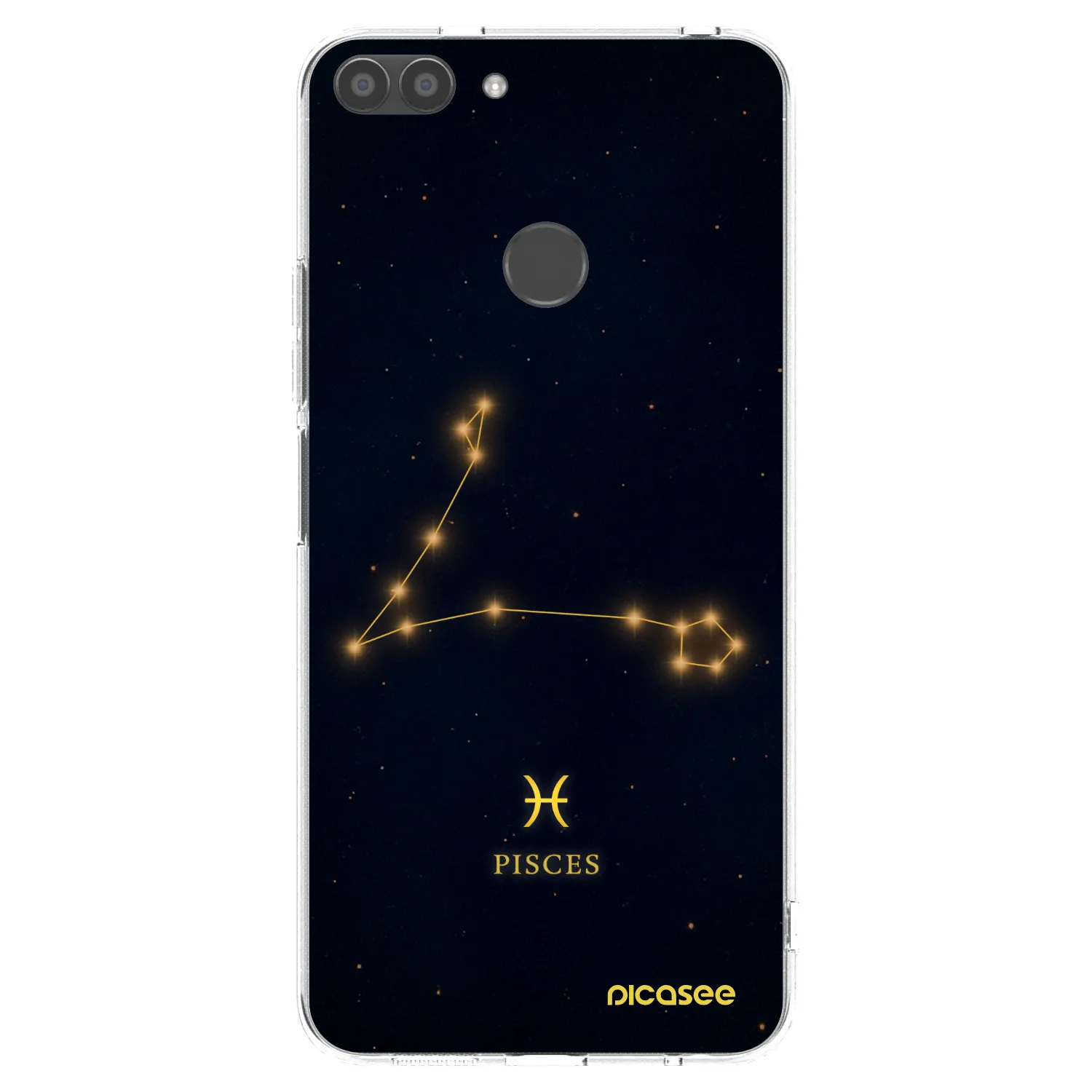 Picasee silikónový prehľadný obal pre Huawei P Smart - PISCES