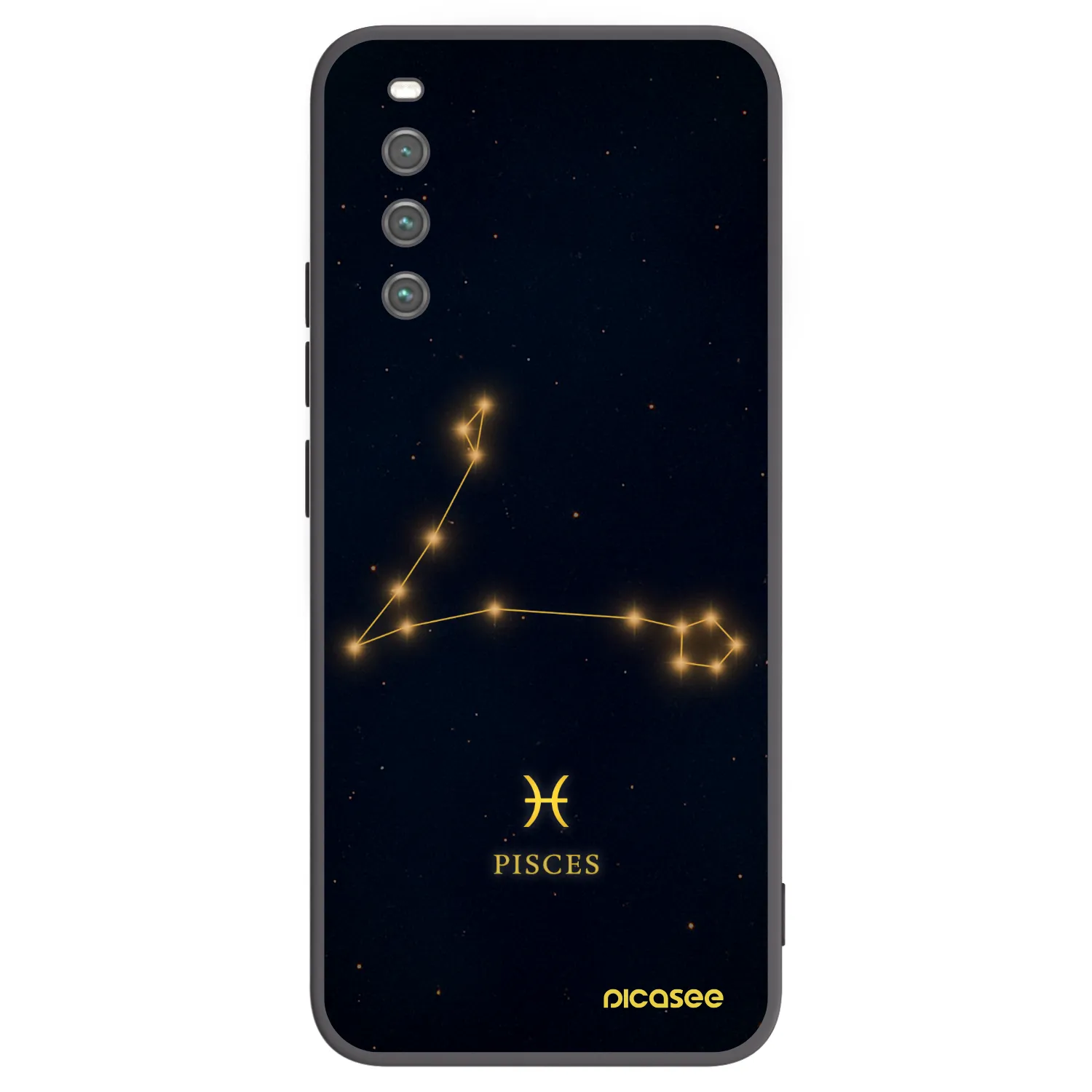 Picasee silikónový čierny obal pre Sony Xperia 10 IV 5G - PISCES