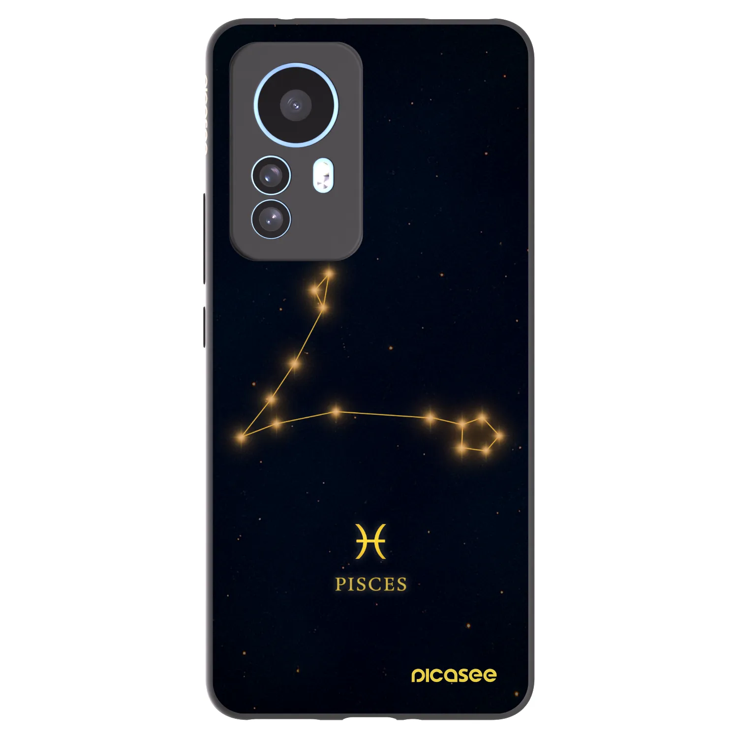 Picasee silikónový čierny obal pre Xiaomi 12T Pro - PISCES