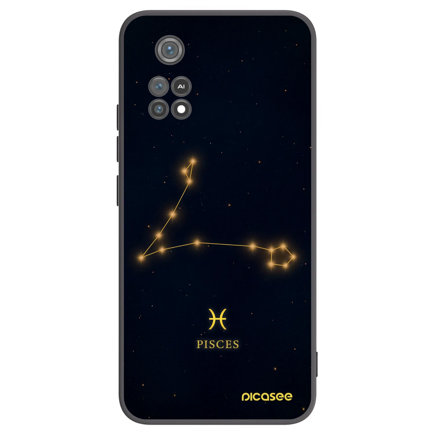 Picasee silikónový čierny obal pre Xiaomi Poco M4 Pro - PISCES