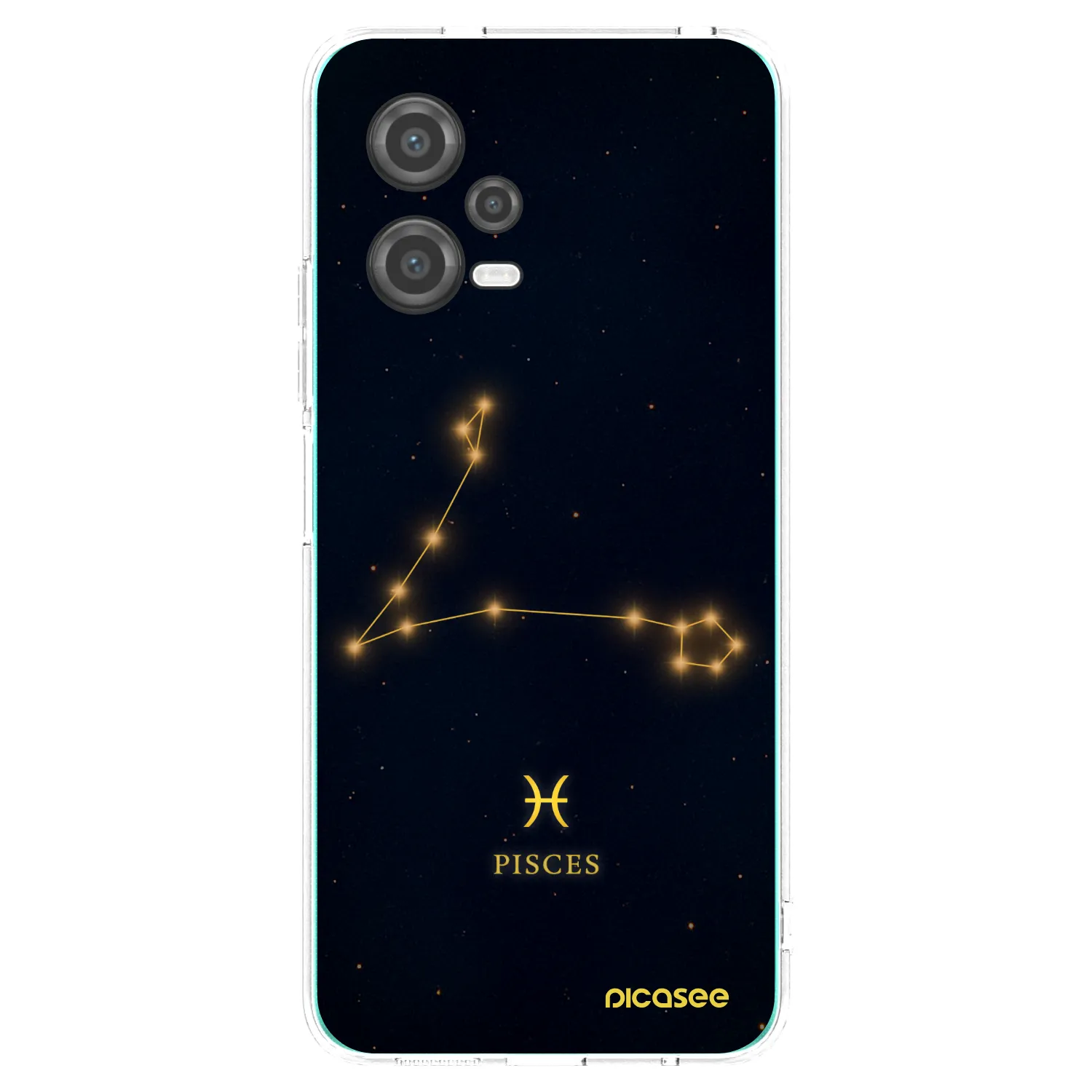 Picasee silikónový prehľadný obal pre Xiaomi Poco X5 - PISCES