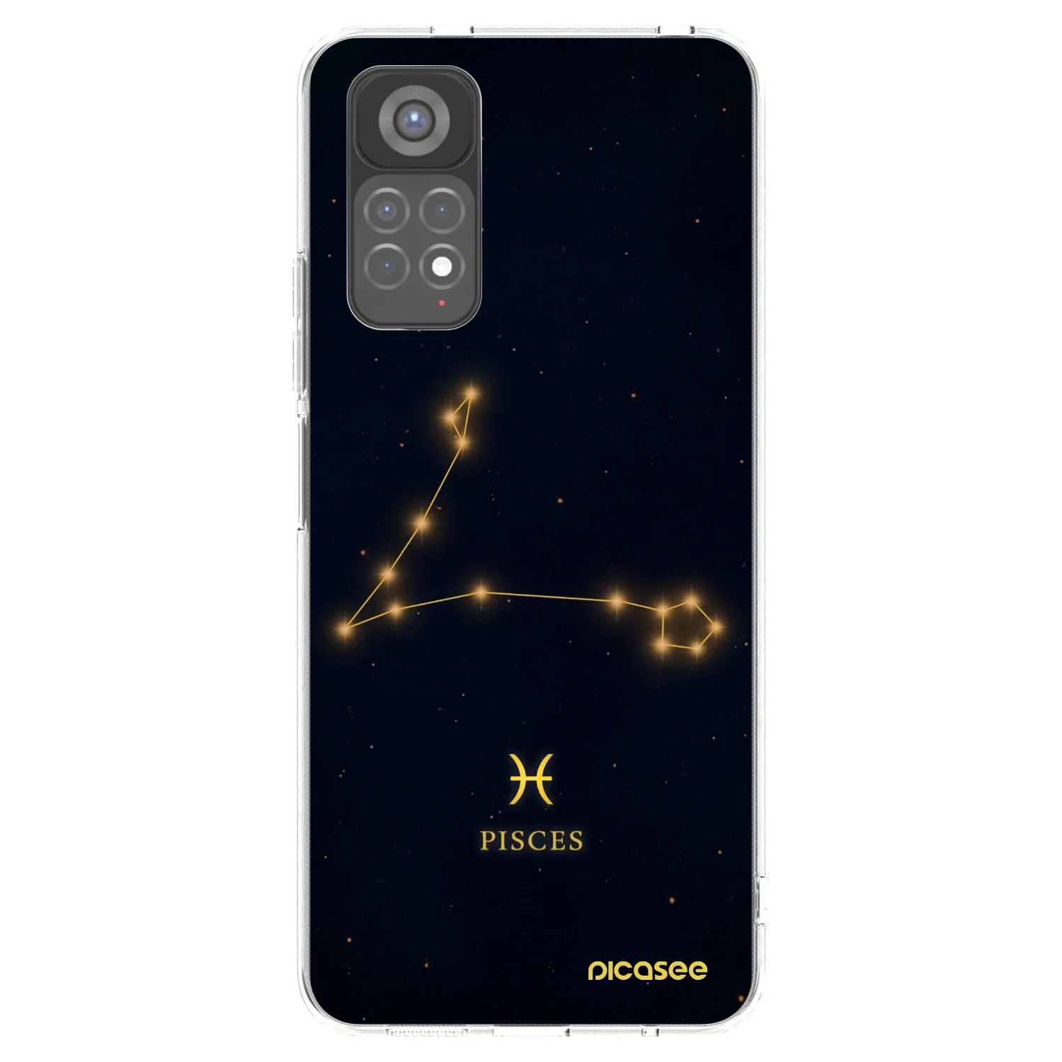 Picasee silikónový prehľadný obal pre Xiaomi Redmi Note 11S 5G - PISCES