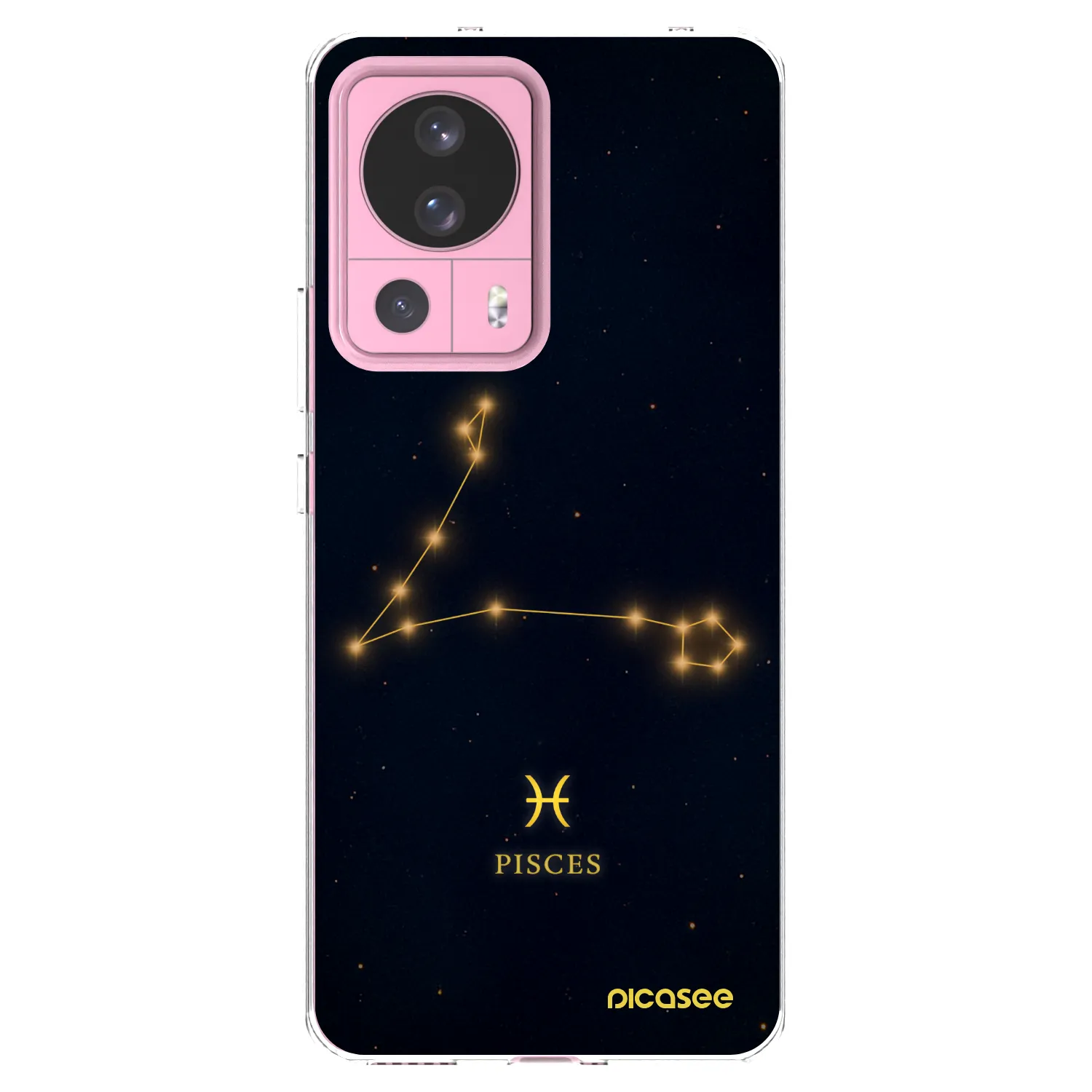 Picasee silikónový prehľadný obal pre Xiaomi 13 Lite - PISCES