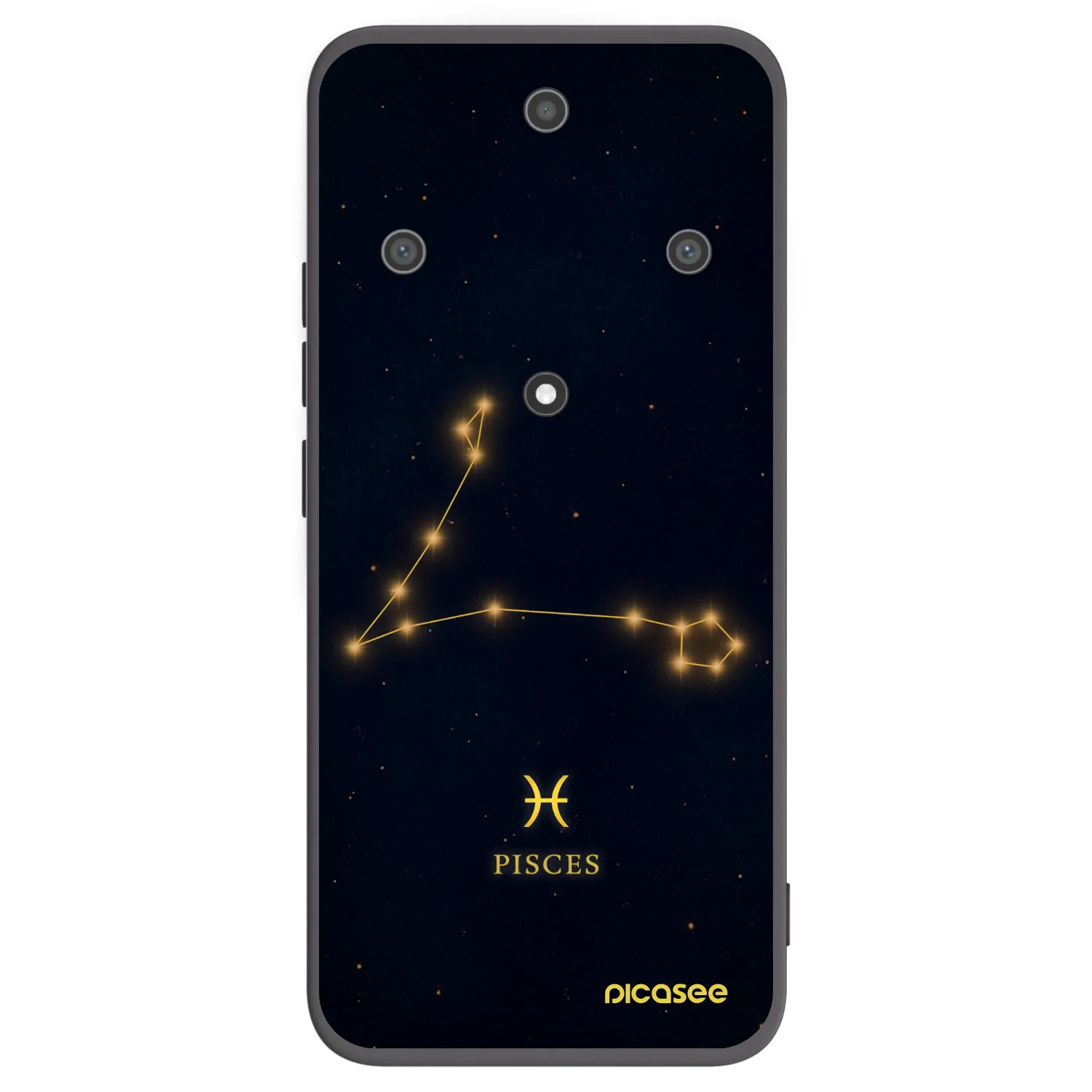 Picasee silikónový čierny obal pre Honor Magic5 Lite 5G - PISCES
