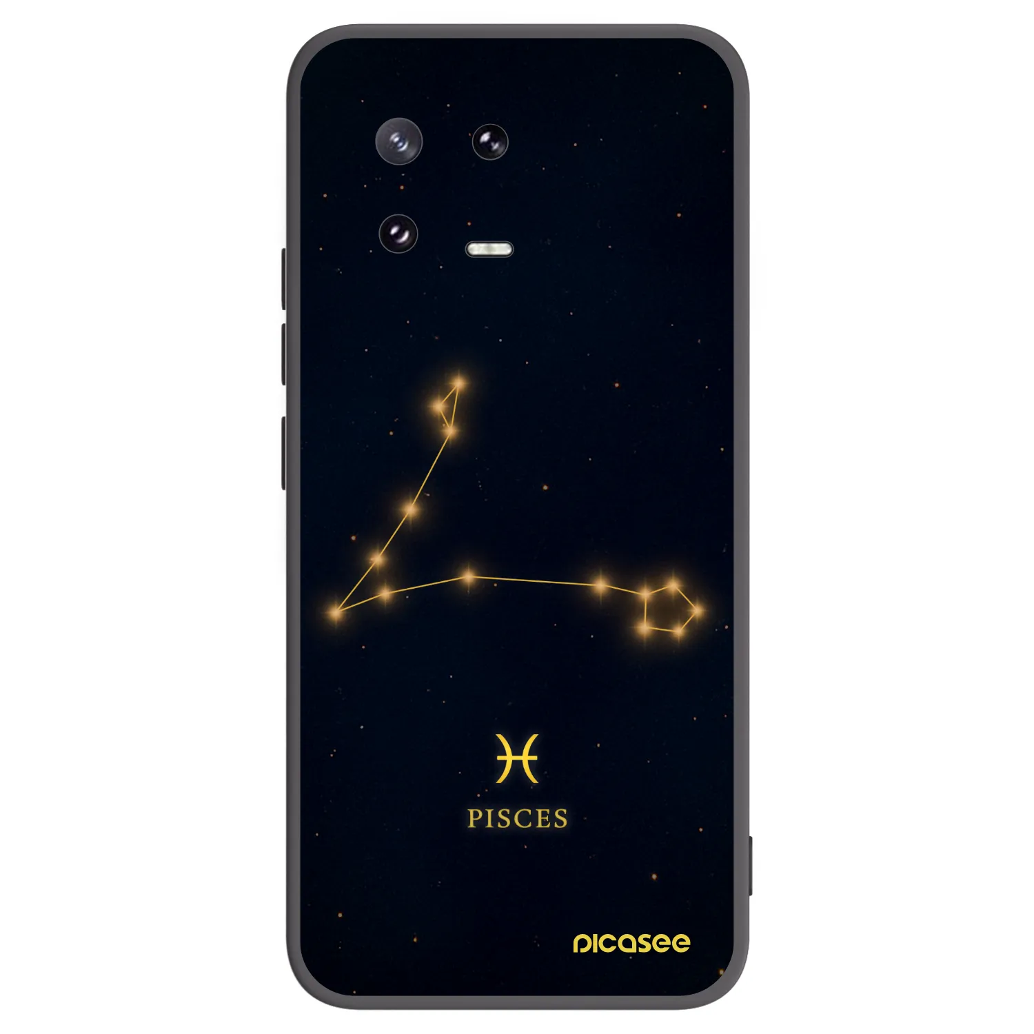 Picasee silikónový čierny obal pre Xiaomi 13 Pro - PISCES